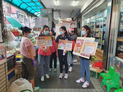 防堵非洲豬瘟 中市府至東協廣場加強宣導移工