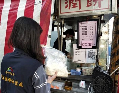 中市抽驗清明祭祖應景食材191件 全數合格